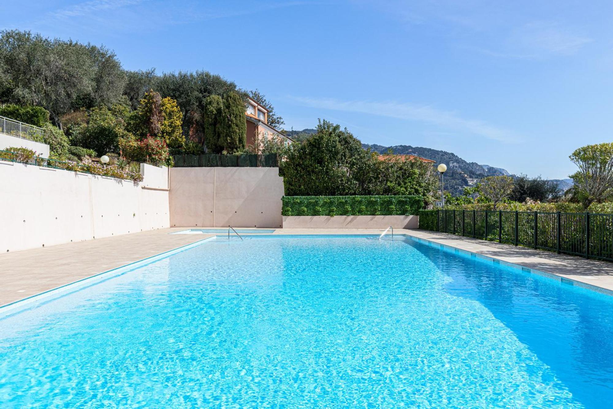 2 Bdr Villefranche-Sur-Mer Sea View Parking And Swimming Pool Экстерьер фото