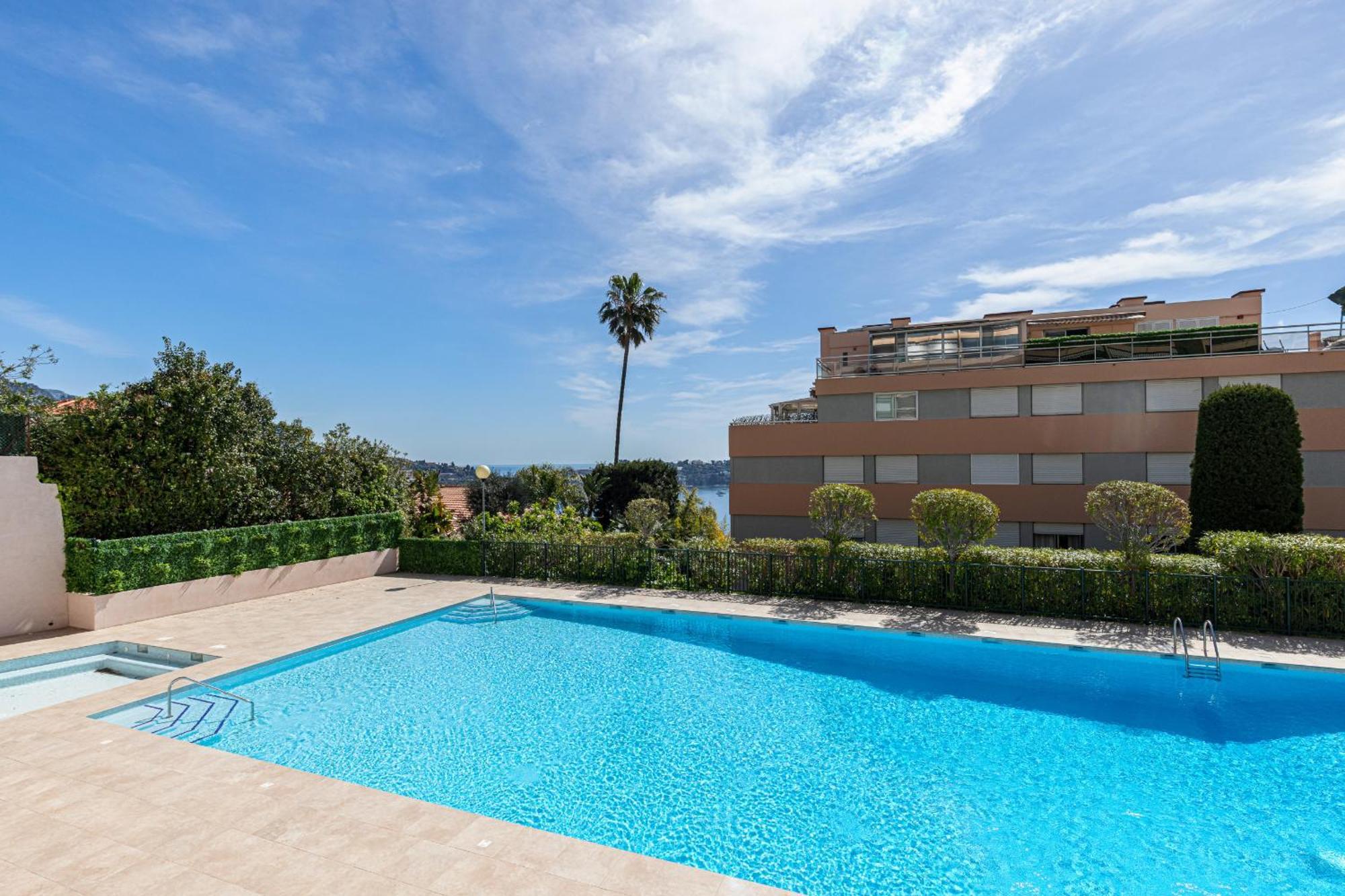 2 Bdr Villefranche-Sur-Mer Sea View Parking And Swimming Pool Экстерьер фото
