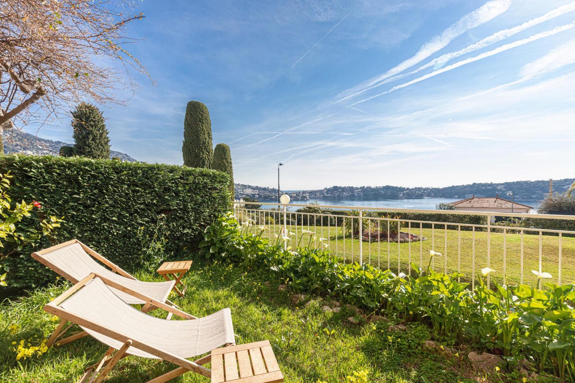 2 Bdr Villefranche-Sur-Mer Sea View Parking And Swimming Pool Экстерьер фото